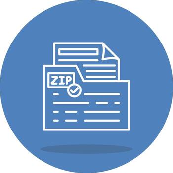 Código Postal carpeta claro moderno gráfico objeto vector