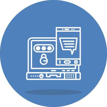 Authentication Branded Creative Graphic Layout vector