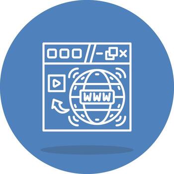 sitio web en todo el mundo personalizado ux gráfico activo vector