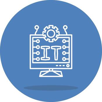 Database Folders Distinct Visual Design Layout vector