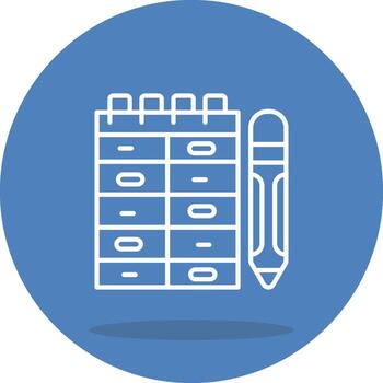 Transcript Balanced UI Design Mark vector