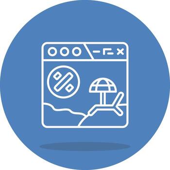 Sale Clean User Interface Object vector