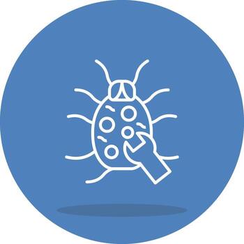 Bug Fix Minimal Flat Graphic vector