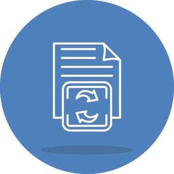 archivo sincronizar digital interfaz gráfico elemento vector