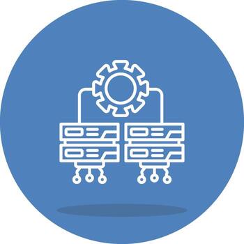 IT Infrastructure Lightweight Digital Graphic File vector