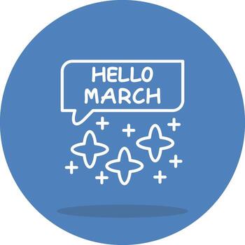 March Advanced UI Graphic Element vector