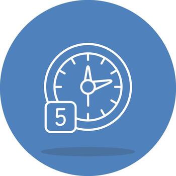 5 Minutes Clean Shape Layout vector