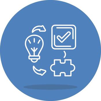 problema resolviendo versátil plano activo vector