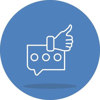 Feedback Simple Modern Layout vector