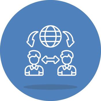 Communication Consistent Flat Design Asset vector