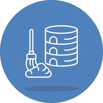 Data Cleansing Optimized Mobile Graphic Layout vector