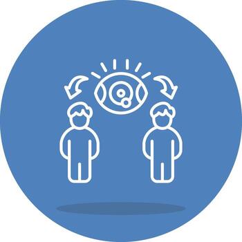 Supervised Customizable Flat Design vector