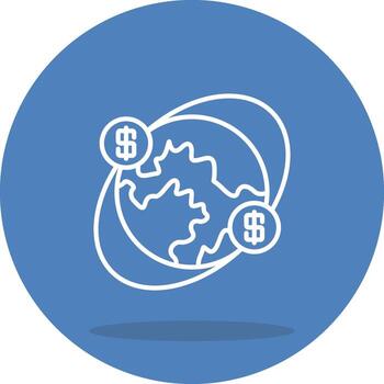 World System UI Graphic Element vector