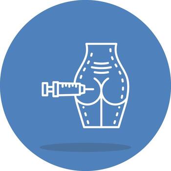 Botox Flexible Digital Graphic Object vector