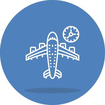 Delayed Customizable Flat Design vector