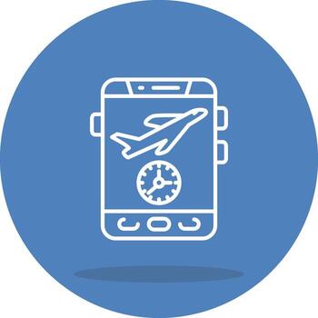 On Time Feature Highlight Symbol vector