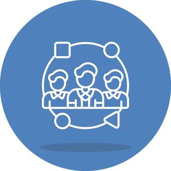 Diversity Sharp Graphic Line Work vector