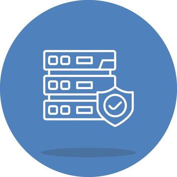 datos proteccion estructurado gráfico diseño objeto vector