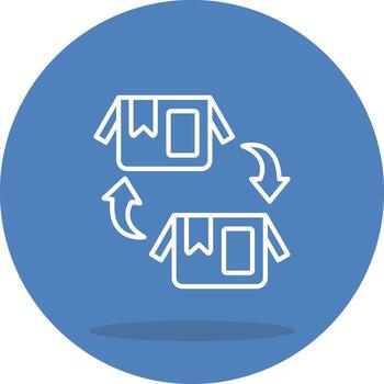 Connection Interactive Flat Design Element vector