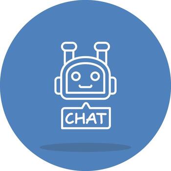 Bot Functional UI Design Element vector