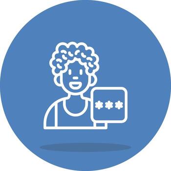 usuario alfiler código distinto visual diseño diseño vector