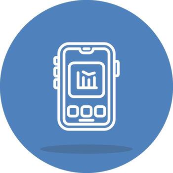 móvil cartas profesional ui diseño elemento vector