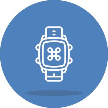 inteligente reloj mando utilidad impulsado diseño vector