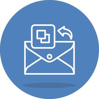 Email Copy Clear Minimal Graphic Sketch vector