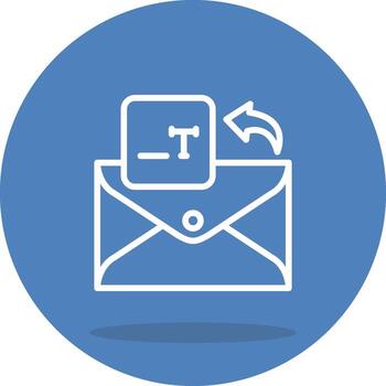 Email Type Modern UX Graphic Asset vector