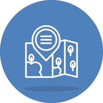 Location Menu Adaptive UI Graphic vector