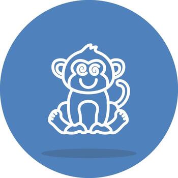 Hypnotized Monkey Core Design Element vector