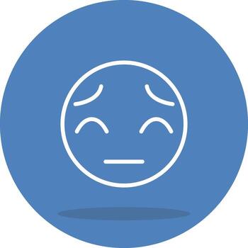 Pensive System UI Graphic Element vector