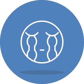 ruidosamente llorando usuario simpático gráfico activo vector