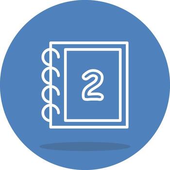 Math Two Distinct Visual Design Layout vector