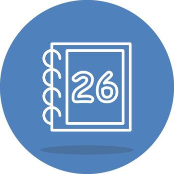 Math Twenty Six Optimized Web Graphic Layout vector