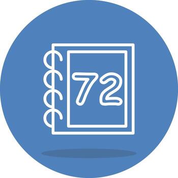 Math Seventy Two Optimized Mobile Graphic Layout vector