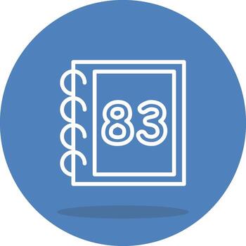 Math Eighty Three Intuitive Design Graphic Asset vector