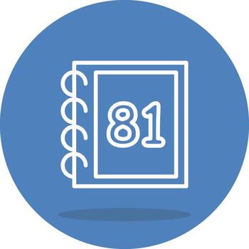 Math Eighty One Custom Flat Design vector