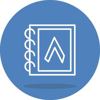 Urdu Counting Eight Structured Flat Design vector