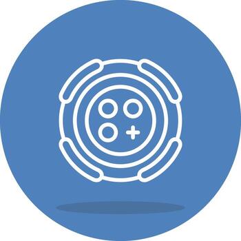 App Interactive Flat Design Element vector