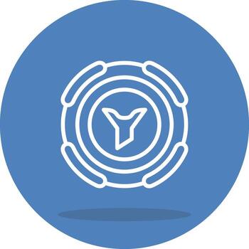 Funnel Interactive Flat Design Element vector