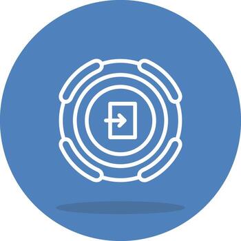 Exit Creative Design Element vector