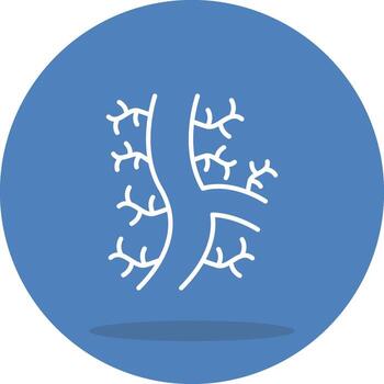 Veins Optimized Mobile Graphic Layout vector