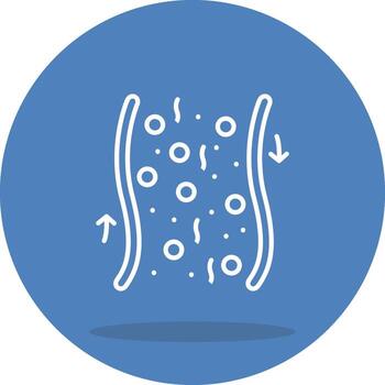 Blood Flow Professional UI Design Element vector