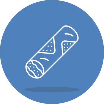 Shawarma Adaptive UI Graphic vector