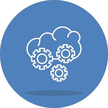 Cloud Orchestration Utility Driven Design vector