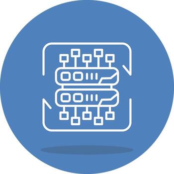 datos Procesando profesional gráfico Arte diseño vector