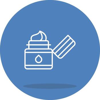 Face Cream Advanced UI Graphic Element vector