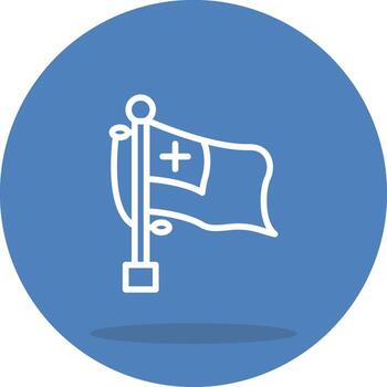 Flag Tonga Dynamic User Interface Graphic vector