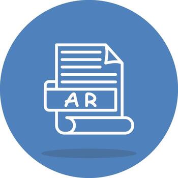 AR Geometric UI Symbol vector